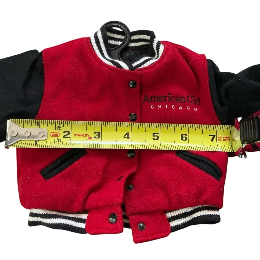American girl place Chicago jacket and top for doll 18”